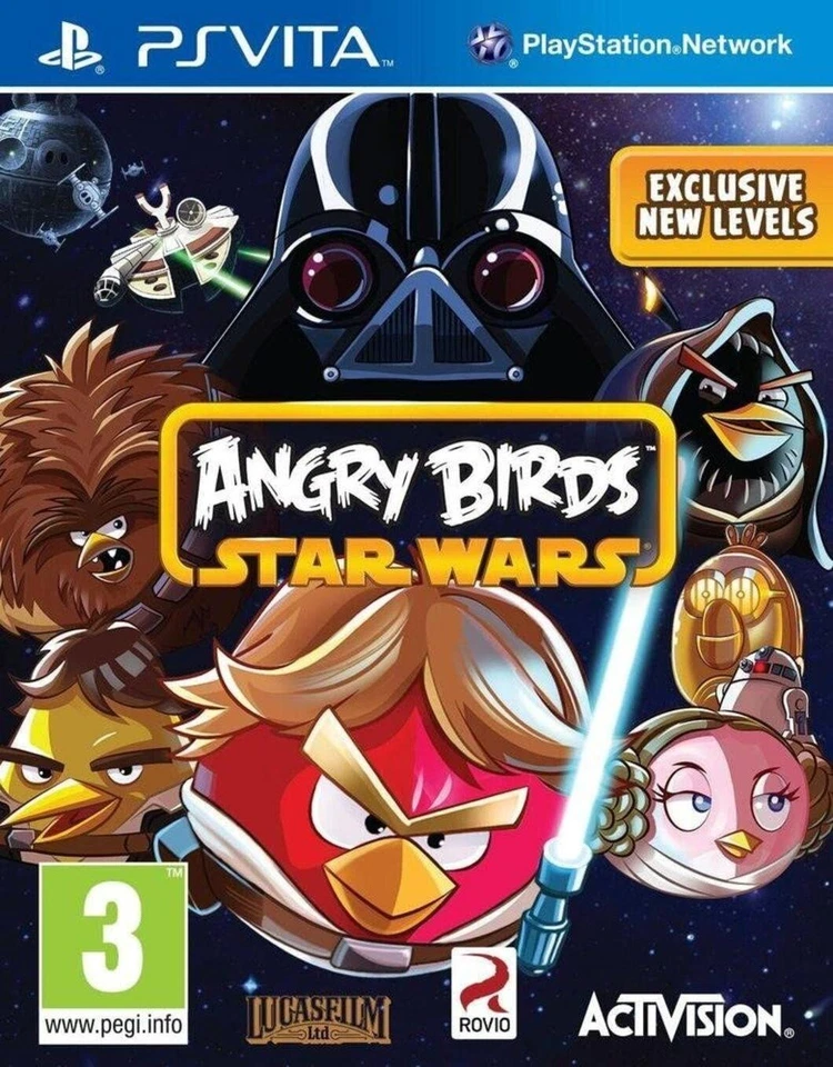 Jeu PSVita Angry Birds Star Wars : Vita , FR - Photo 1/1