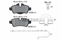 Textar BremsbeläGe Bremsbelagsatz BremsklöTze Q+ Hinten 2428904