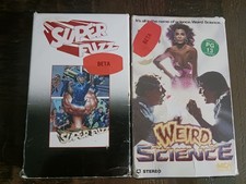 Super Fuzz 1981 Beta Betamax Terence Hill Dru Borgnine Lawrence Weird Science