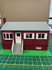 O Scale Brick Ranch Style House #1