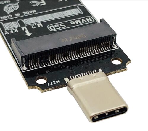 Adaptateur SSD M.2 NVME vers TYPE-C 10Gbps USB3.1 Gen 2 convertisseur clé M - Photo 6/6