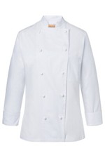 Karlowsky Damenkochjacke Kochjacke Agathe wei&szlig;