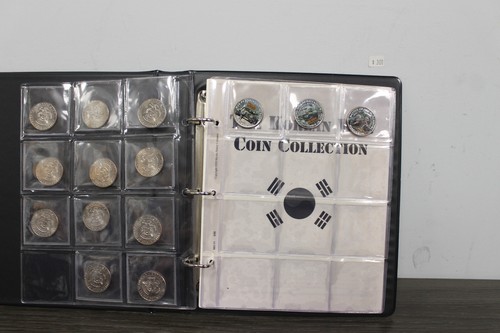 Münzsammelmappe für den Koreakrieg mit 14 Münzen - Bild 3 von 4