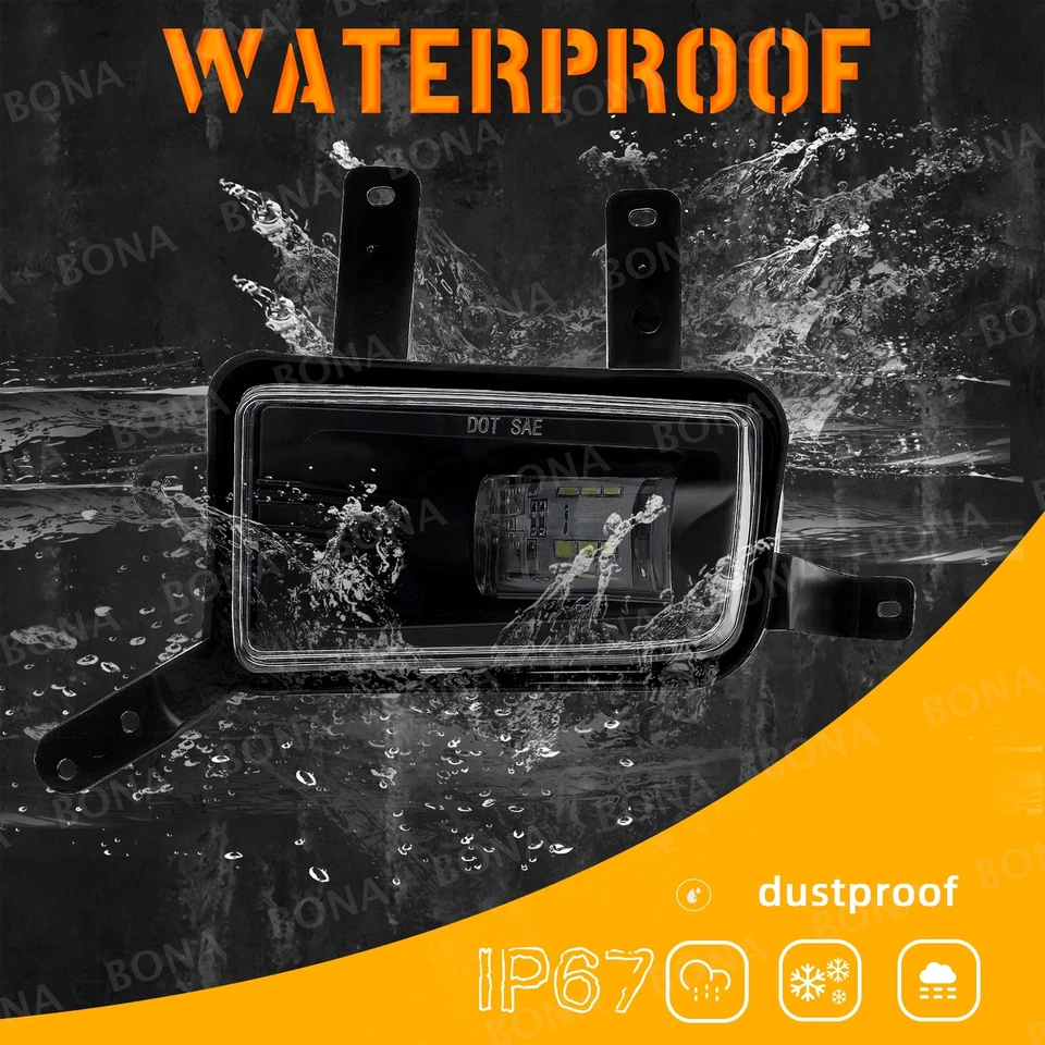 Luces antiniebla LED luces de parachoques para Chevy Tahoe Suburban GMC Yukon XL 2015-2020 Foto 4 de 4