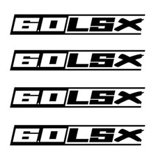 6.2 LSX Sticker Chevy Silverado GMC Sierra Truck LSX Decal