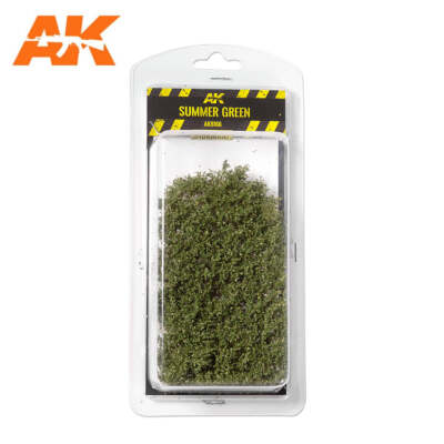 AK Interactive AK8171 Arbustes Vert Clair Printemps – Feuillage Ultra-Réaliste Pour Dioramas Et Figurines (Échelles 1/35, 75mm, 90mm)