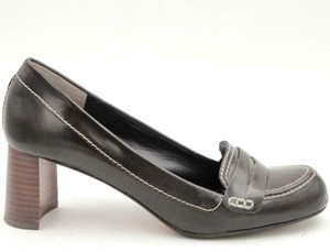womens penny loafers with heels