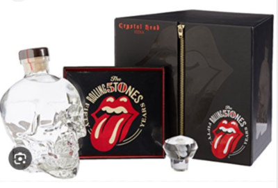 Crystal Head Vodka Rolling Stones 50th Anniversary Ltd Edit