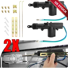 2PCS Universal 2 Wires 12V Car Auto Motor Heavy Duty Power Door Lock Actuator