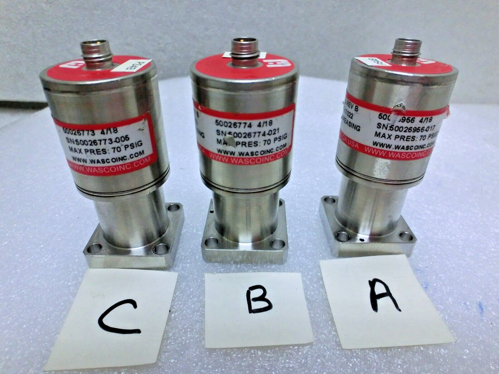 Lam Research 768-269607-801 Rev C Wasco UC8-AC1DTM8/17022 Pressure Switch_,9189