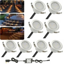 10/20/50PCS 31mm 12V LED Decking Light Plinth//Kickboard/Recessed/Kitchen Lamps