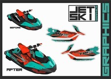 SEADOO SPARK TRIXX 2up 3up graphics decals kit for stickers set vinyl 