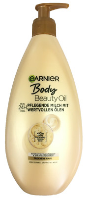 Garnier Body Beauty Oil Pflegende Milch mit Wertvollen Ölen 400 ml