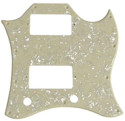 1 Ply Cream Pearl For US Gibson SG Standard Full Face Style Guitar Pickguard