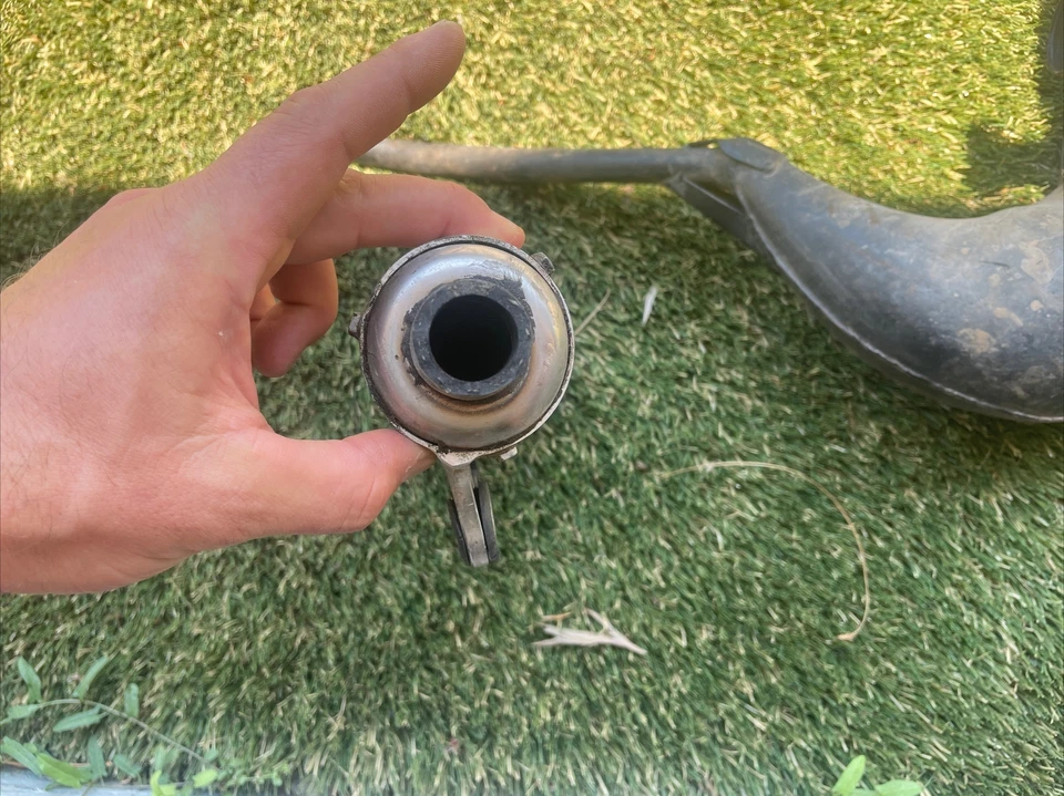 2013 Cobra CX50 Junior JR Muffler Silencer Complete OEM Original Good Working - Image 2 of 4