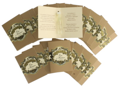 Eau d'Hadrien by Annick Goutal for Men EDT Vial 0.06oz  25 pack NEW