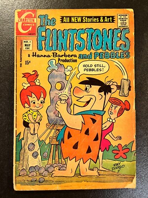 The Flinstones and Pebbles #4 Charlton Comics 1972 Vintage Silver Age Ray Dirgo