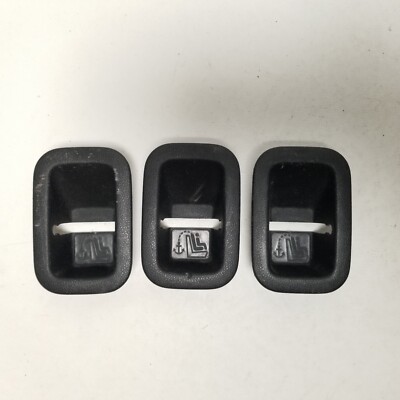 2007-2012 ACURA RDX 07-12 Car Seat Anchor Cover Cap for 2nd Row SET OF 3