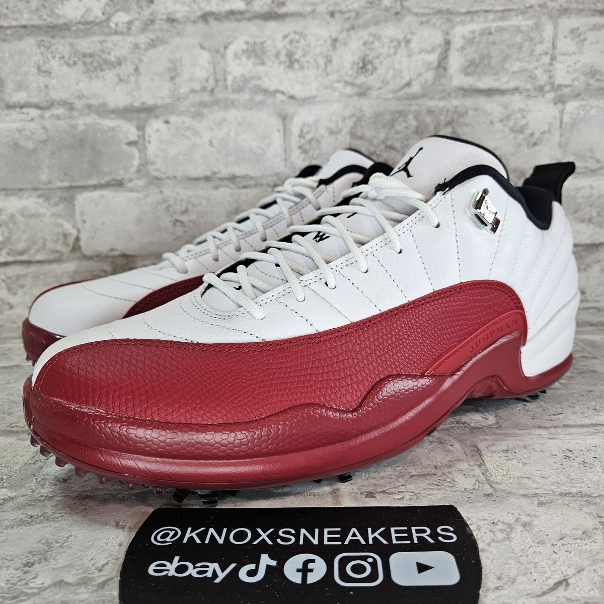 Nike Air Jordan 12 Low Golf Varsity Red White DH4120 161 Nike Air Jordan 12 Low Golf Varsity Red White DH4120 161