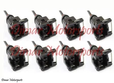 8-EV1 Fuel Injector Connectors Plugs Clips Pigtails Quick Disconnect