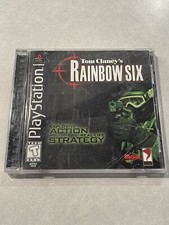 Tom Clancy's Rainbow Six Black Label PlayStation PS1 PSX Complete in Box TESTED