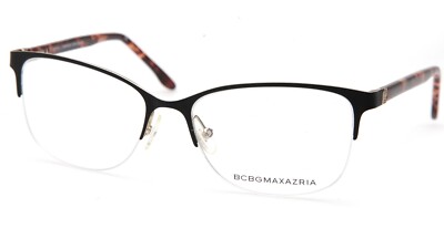 NEW BCBGMAXAZRIA VERA Black EYEGLASSES FRAME 53-16-135mm B38mm