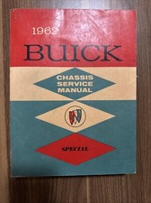 1962 Buick Special Chassis Service Manual For Series 4000-4100-4300 1962 Buick Special Chassis Service Manual For Series 4000-4100-4300