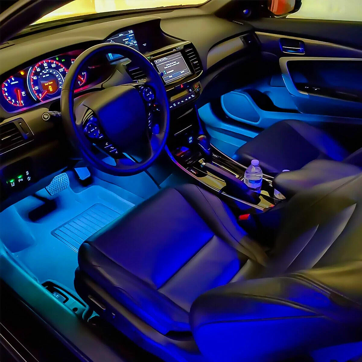 Flexible RGB strip lights for car, van, or truck footwells – UK