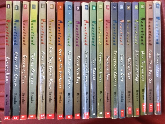 HEARTLAND series 1-20 set Brooke 3 4 5 6 7 8 9 10 11 12 13 14 15