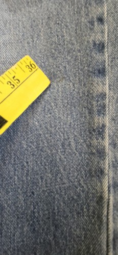 VTG 2001 Levi's 550 Mens Relaxed Fit Tapered Leg Blue Denim Jeans Sz 36x30 (W34) - Picture 18 of 18