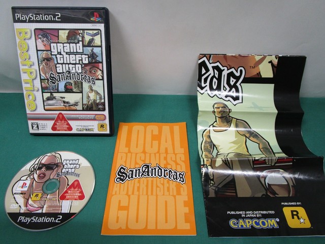 grand theft auto san andreas ps2 price