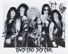 REPRINT - TWISTED SISTER Dee Snider Autographed Signed 8 x 10 Photo Poster RP