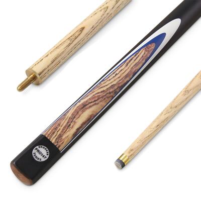 PRO147 Grey Windsor 57 Inch 2 Piece Snooker Pool Cue And Case Set