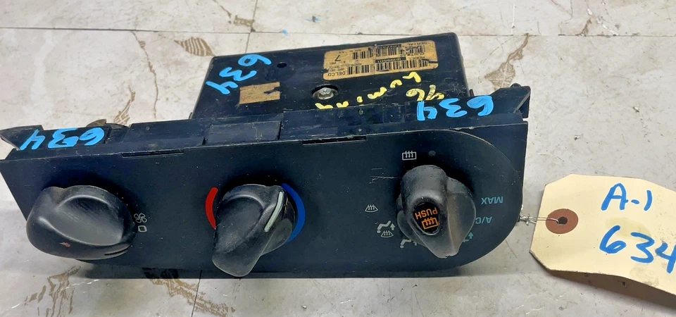 Chevy Lumina 95-99 Monte Carlo 1995-1999 calefacción control aire acondicionado OEM Foto 2 de 4