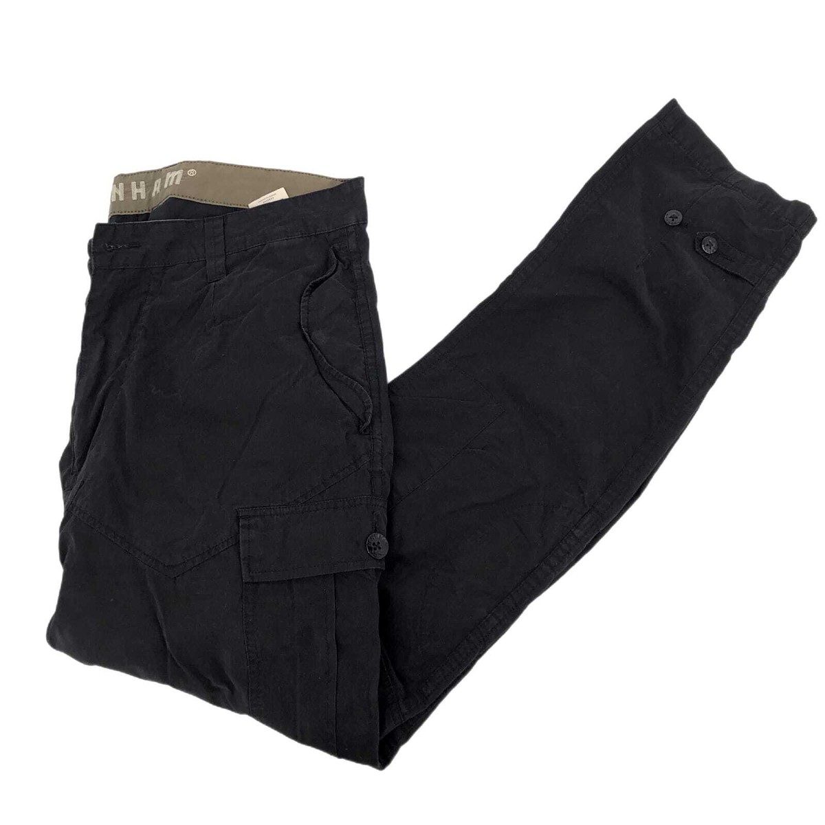Denham Jeans Black Wide-Leg Cargo | Made in China | eBay Denham Jeans Black Wide-Leg Cargo | Made in China | eBay