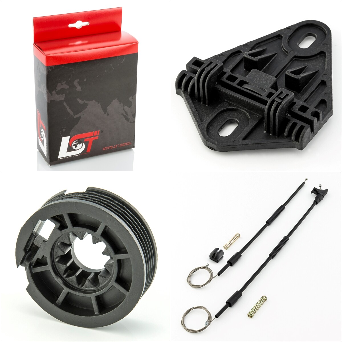 Window Regulator Repair Kit Rear Left for Renault Megane 1 I 95-02