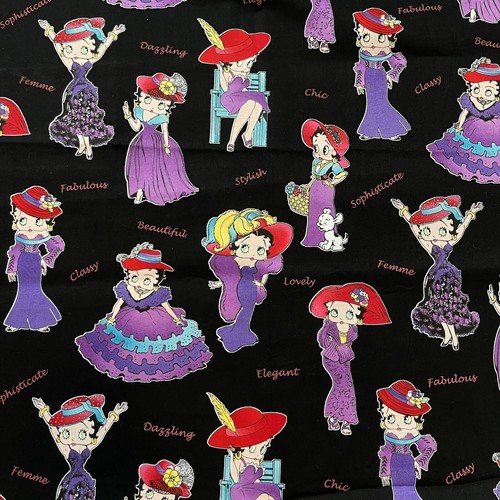 Betty Boop Red Hat Society Purple Dress 