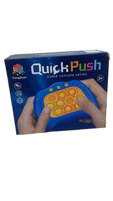Pop Quick Push Bubble Fidget Stress Relief Toy Game Console Series Toys White