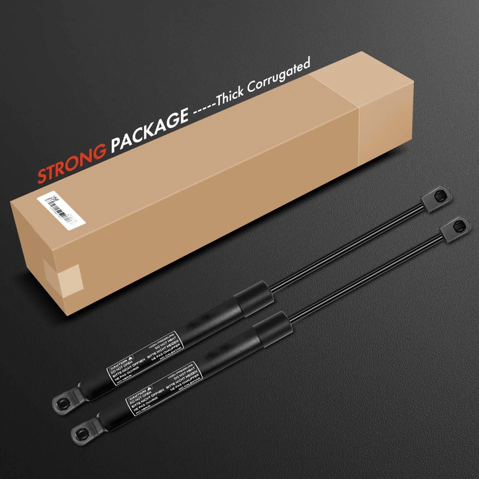 2 件前罩升降支撑支柱适用于雷克萨斯 LS400 1990 - 1994 年轿车带螺柱 4572 — 第 2/4 张图片