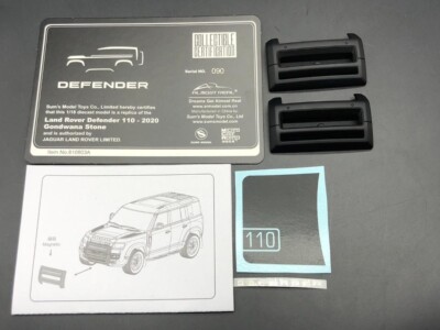 ランドローバー純正品ディフェンダーミニチュア 希少品ゴンドアナ ランドローバー ディフェンダー 110X ゴンドワナストーン ダイ
