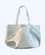 NEW Jean Paul Gaultier Sateen Light Green Tote Bag Designer Fashion Cologne Bag