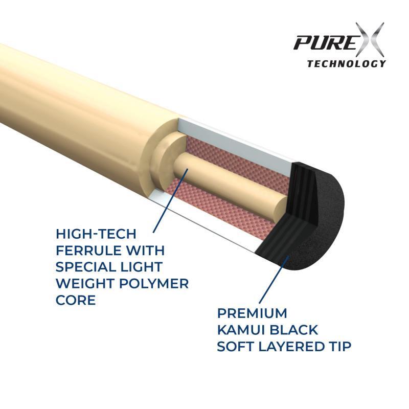 Pure X HXT15 シャフト Pure X HXT-15 Pool Cue