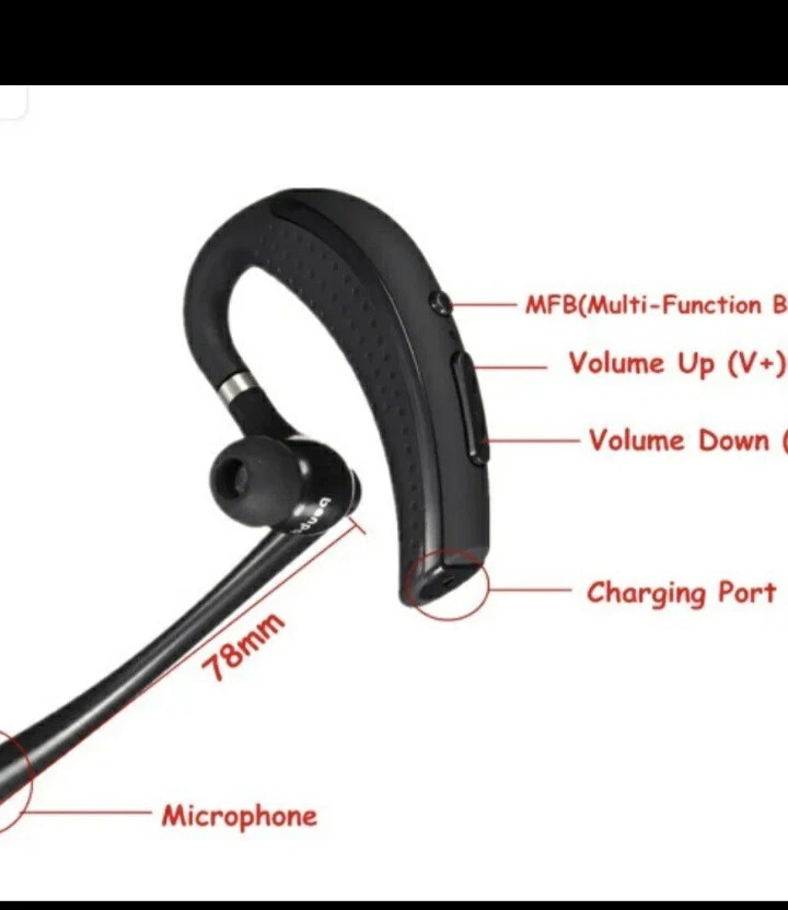 Banpa BH790 Wireless Bluetooth 4.1 Stereo Heads - Image 4 of 4