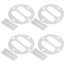 4 Sets Head Gasket Kit Reed Valve Replacement for Central Pneumatic Air Comp