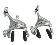 Shimano Tiagra BR‑4600 Road Front & Rear Brake Caliper Set Dual‑Pivot Silver