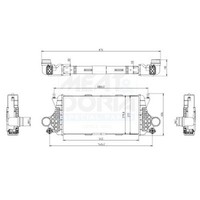 LadeluftküHler FüR Mercedes Gle W166 11-18 0995001400