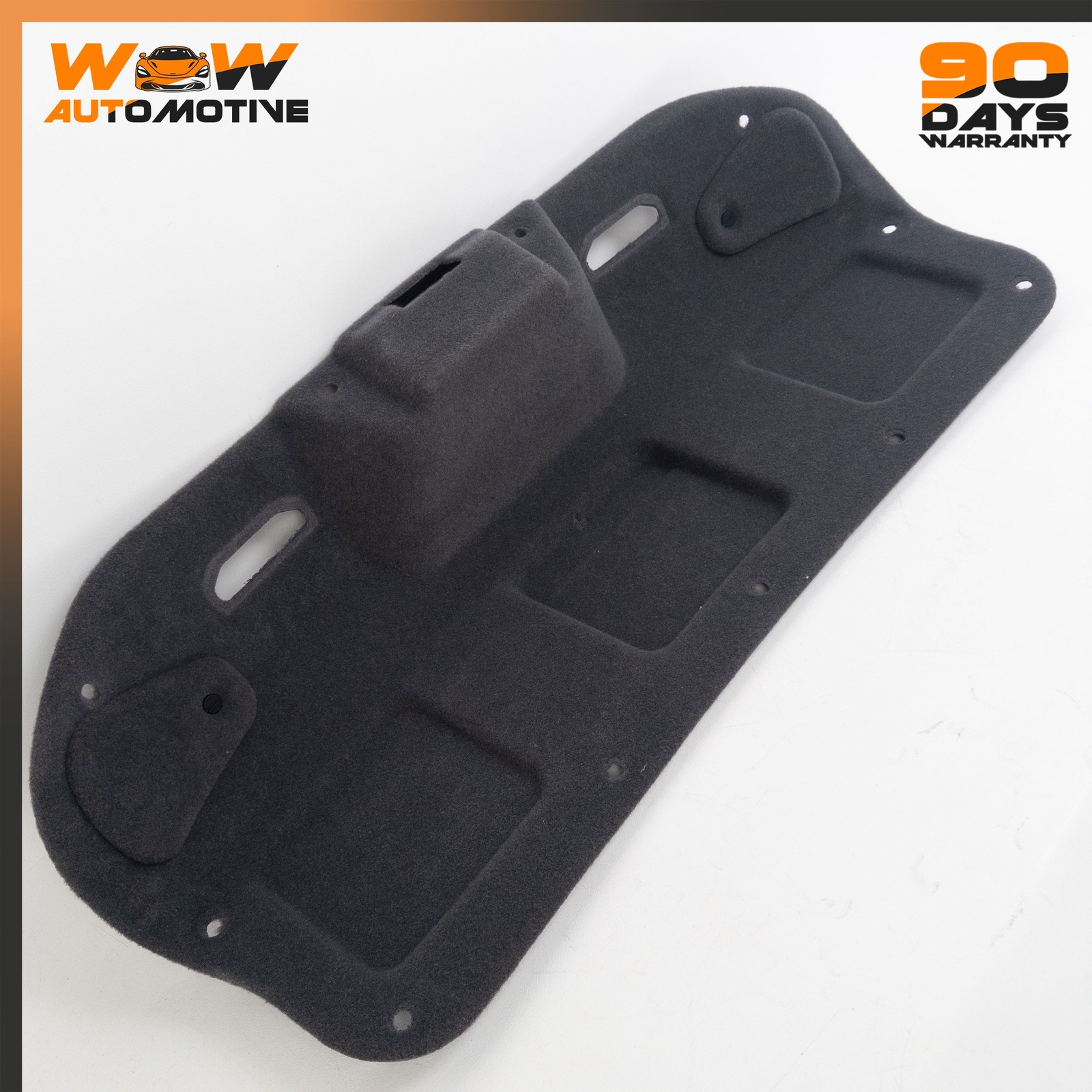 08-19 MASERATI GRANTURISMO S REAR TRUNK INNER COVER TRIM 80307806 GREY OEM