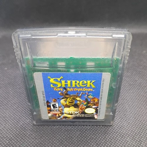 Shrek Fairy Tale Freakdown Nintendo Game Boy Color Cartridge Only Tested Working