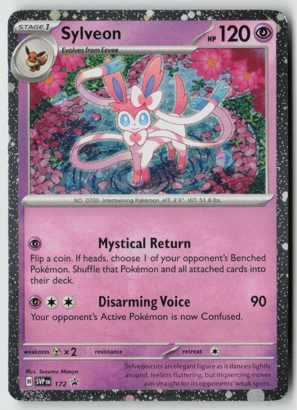 Sylveon - (Cosmos Holo) 172 - SV: Scarlet & Violet Promo Cards Holo - PTCG - LP