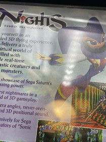 Nights Into Dreams... (Sega Saturn, 1996) Complete with Registration Card Cib
